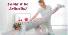 Arthritis Back Pain. Picture of a young caucasian female getting her back worked on by a young caucasian female physical therapist.